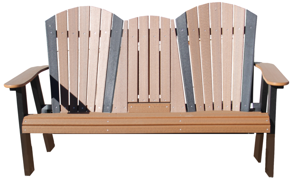 Adirondack 5’ Bench Without Console